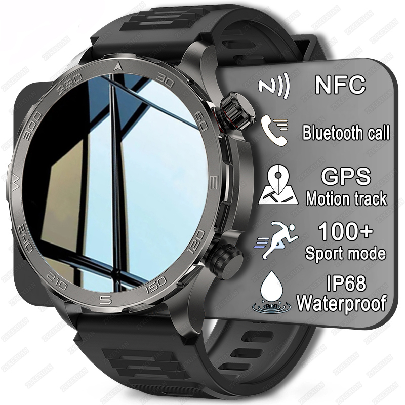 Smartwatch Face - Nieuwe GPS Track Smartwatch Heren AMOLED