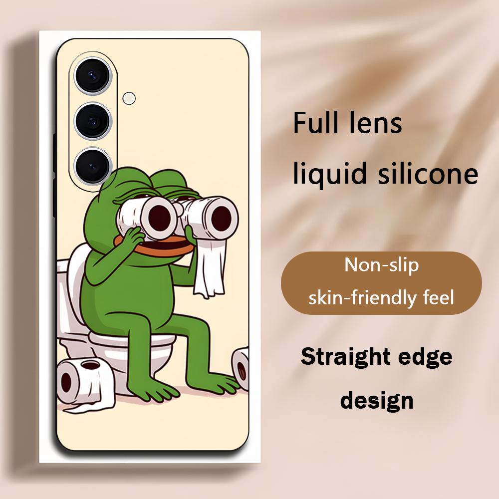 Samsung Galaxy S24 - Sad Pepe de kikker Draw Cool