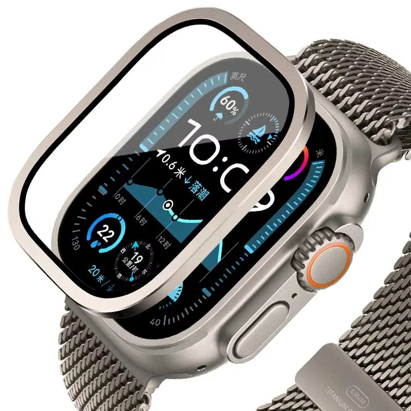 Smartwatch Watch Accessories For Women - Gehard glas voor Apple Watch Ultra
