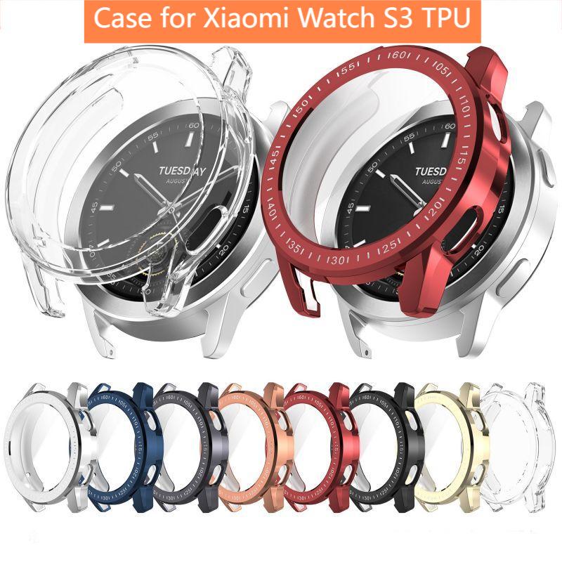 Xiaomi Smartwatch S4 Accessories - Hoesje voor Xiaomi Watch S3 TPU
