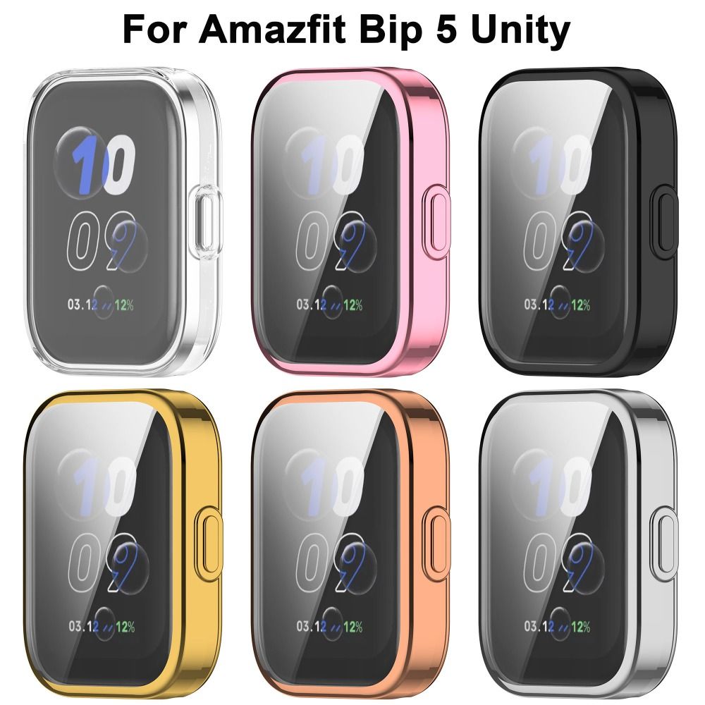 Smartwatch Icon - Volledige dekking TPU-hoes Anti-kras schermbeschermer Bumper