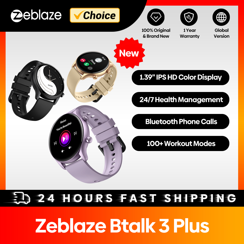 Smartwatch Face - Nieuwe Zeblaze Btalk 3 Plus Voice