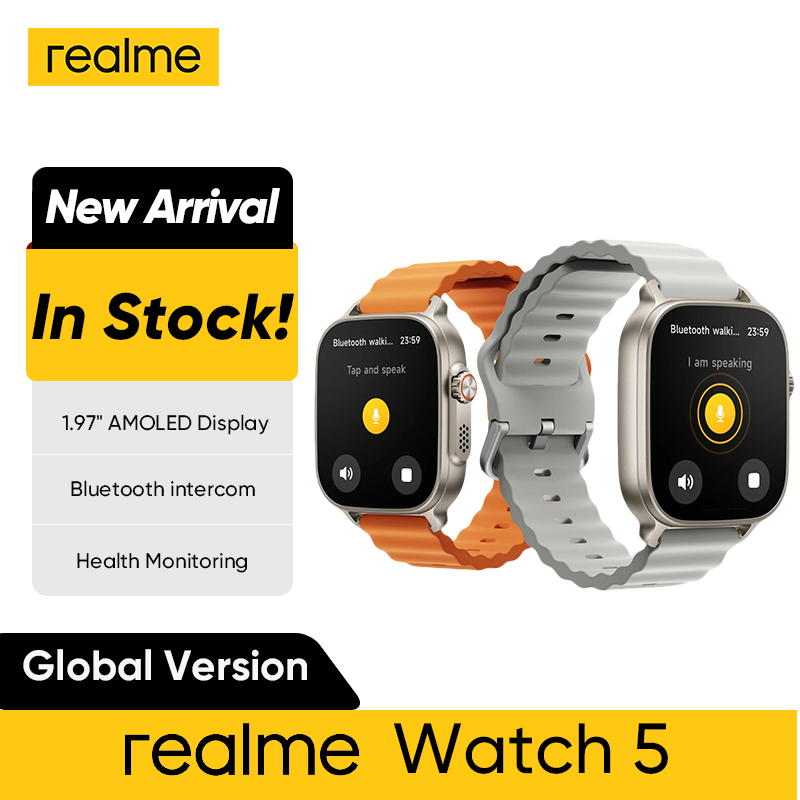 Smartwatch Face - Global Version realme watch 5 1,97