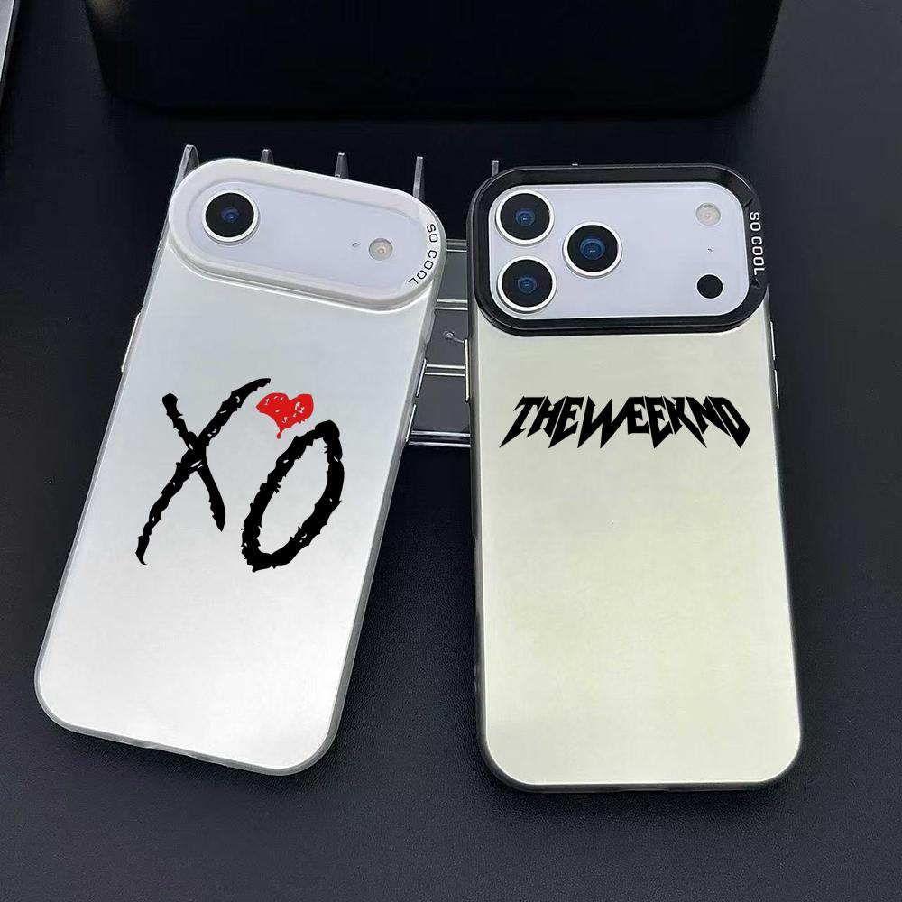 Apple Iphone 15 - Rapper Singer The Weeknd Telefoonhoesje voor