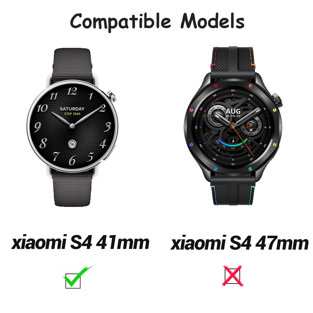 18mm Gevlochten Magnetische Ge - Xiaomi Smartwatch S4 Accessories recensie en prijs