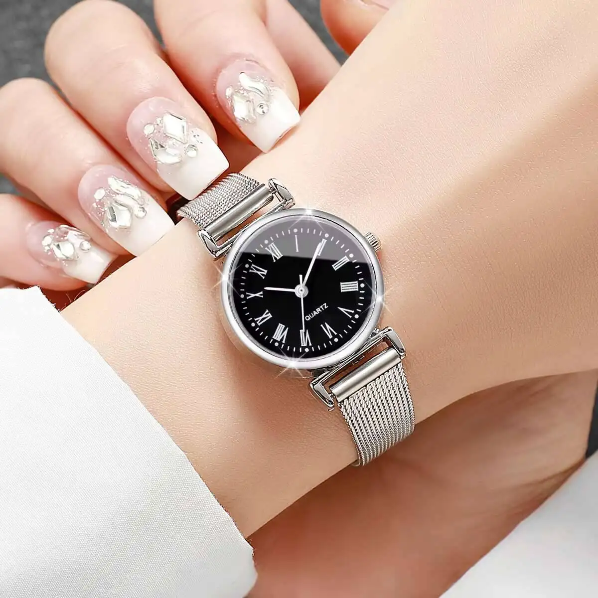 1/2PCS Mode Dameshorloges Casu - Stainless Mesh Band recensie en prijs