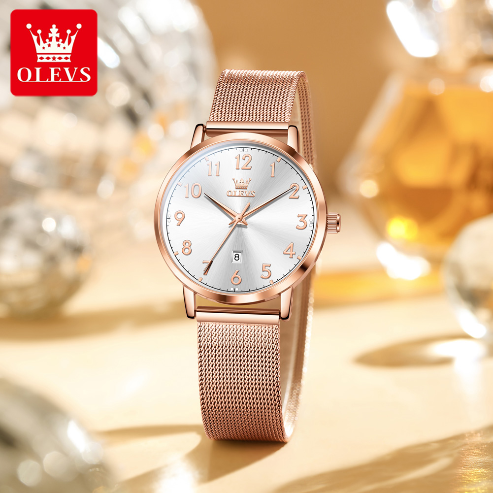 OLEVS 5653 Dameshorloges Elega - Stainless Mesh Band recensie en prijs
