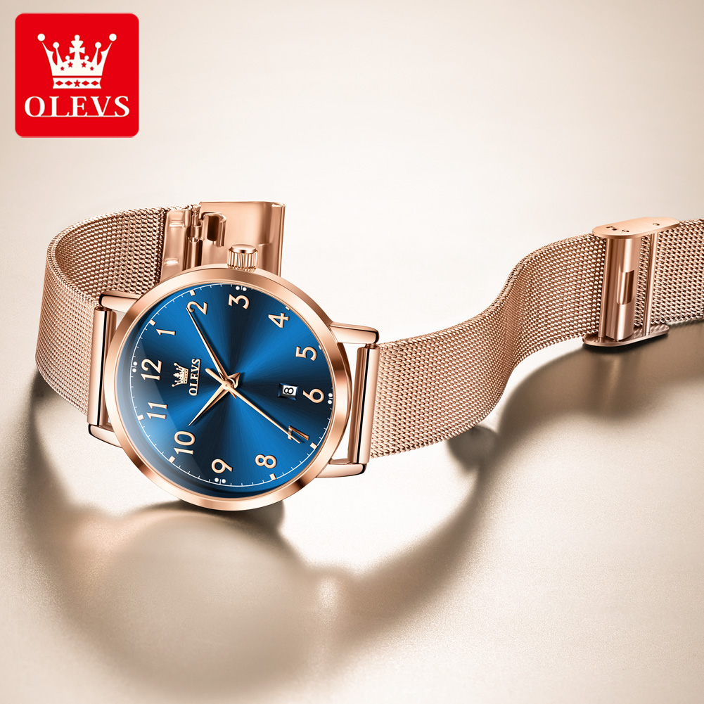 OLEVS 5653 Dameshorloges Elega - Stainless Mesh Band recensie en prijs