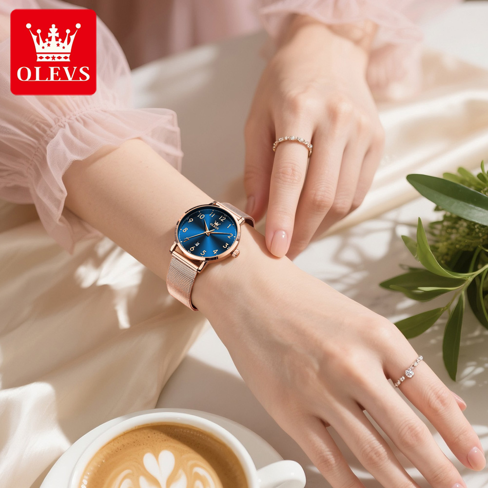 OLEVS 5653 Dameshorloges Elega - Stainless Mesh Band recensie en prijs