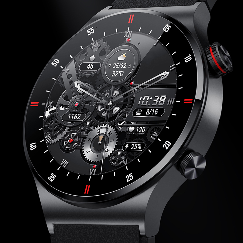 GPS ECG + PPG Bluetooth-oproep - Smartwatch Face recensie en prijs