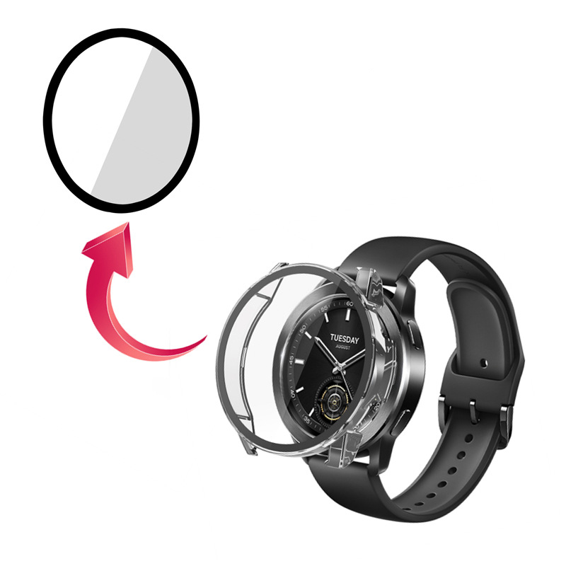 Harde Rand Shell Glas Screen P - Xiaomi Smartwatch S3 Accessories recensie en prijs
