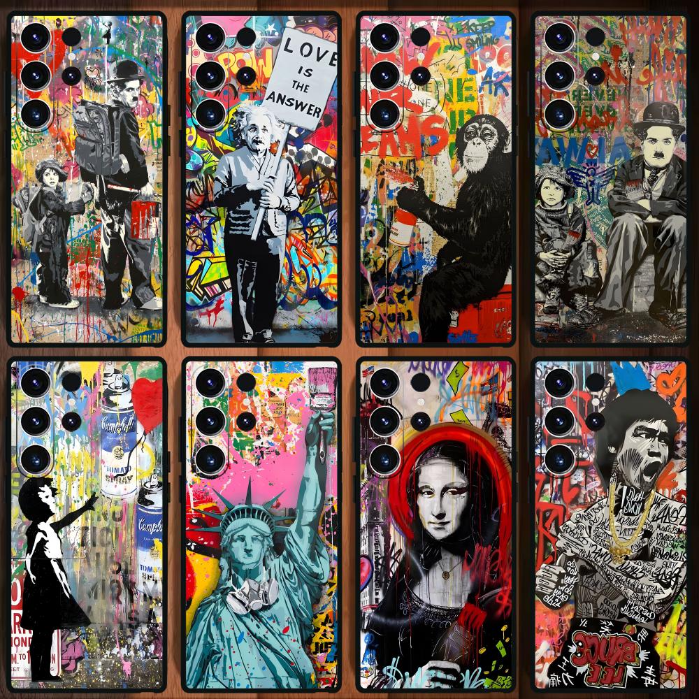 Banksy Graffiti Art Telefoon C - Samsung Galaxy S24 recensie en prijs
