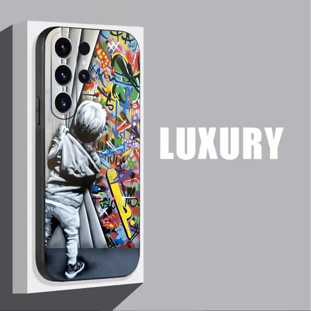 Banksy Graffiti Art Telefoon C - Samsung Galaxy S24 recensie en prijs