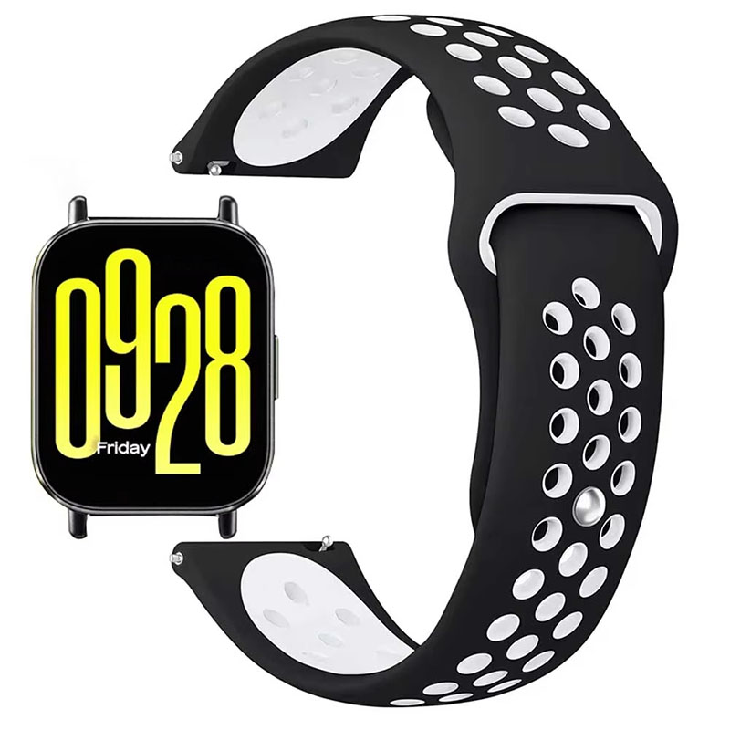 22 MM 20mm Siliconen Band Voor - Xiaomi Smartwatch S4 Accessories recensie en prijs
