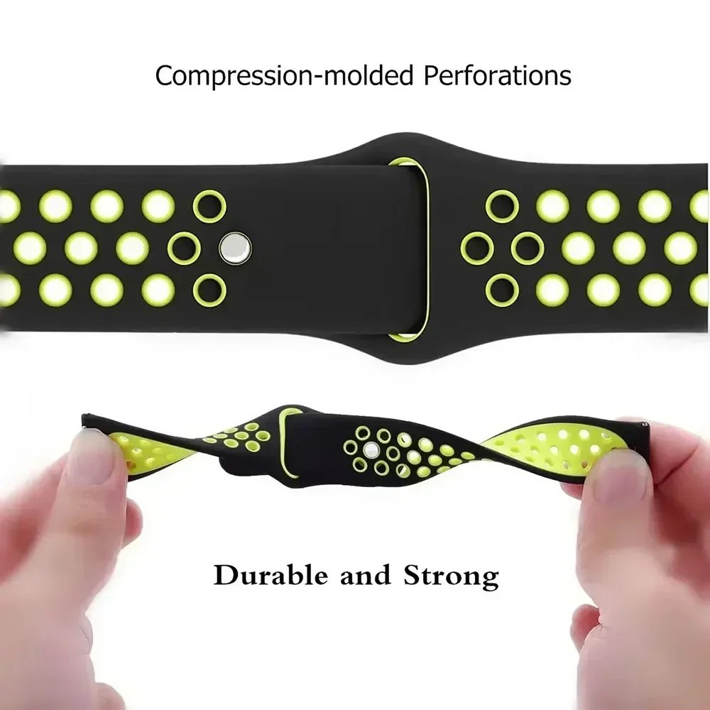 22 MM 20mm Siliconen Band Voor - Xiaomi Smartwatch S4 Accessories recensie en prijs