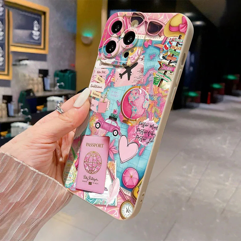 Reistas-print matte anti-drop  - Apple Iphone 15 recensie en prijs