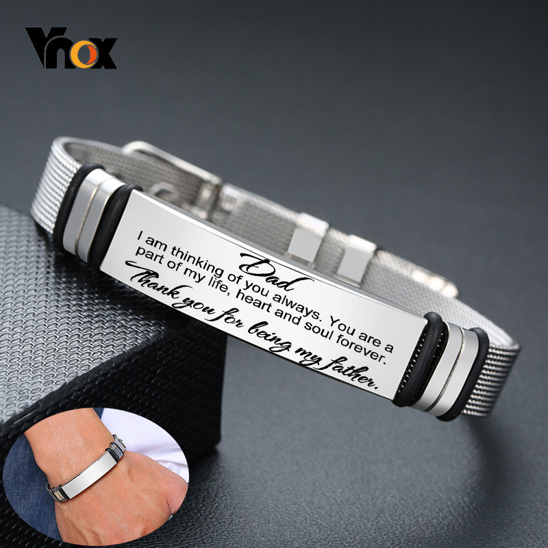 Vnox Heren Rvs Custom Grave Id - Stainless Mesh Band recensie en prijs