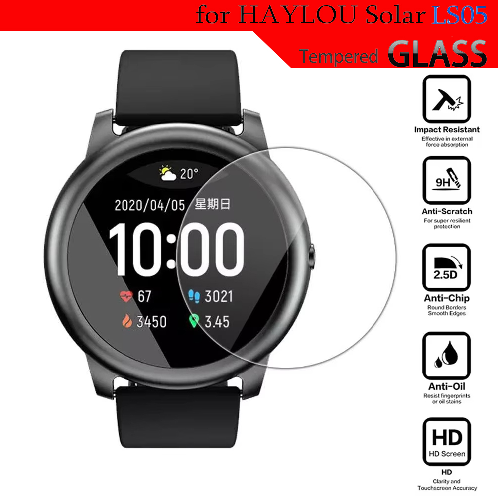 Gehard glas voor HayLou Solar  - Smartwatch Icon recensie en prijs
