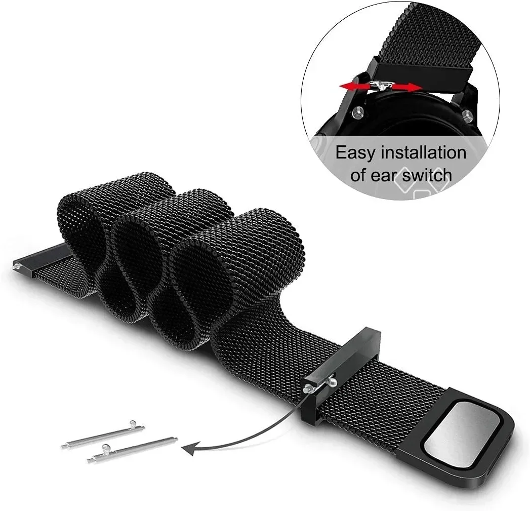 18mm Milanese Loop Strap Voor  - Xiaomi Smartwatch S4 Accessories recensie en prijs