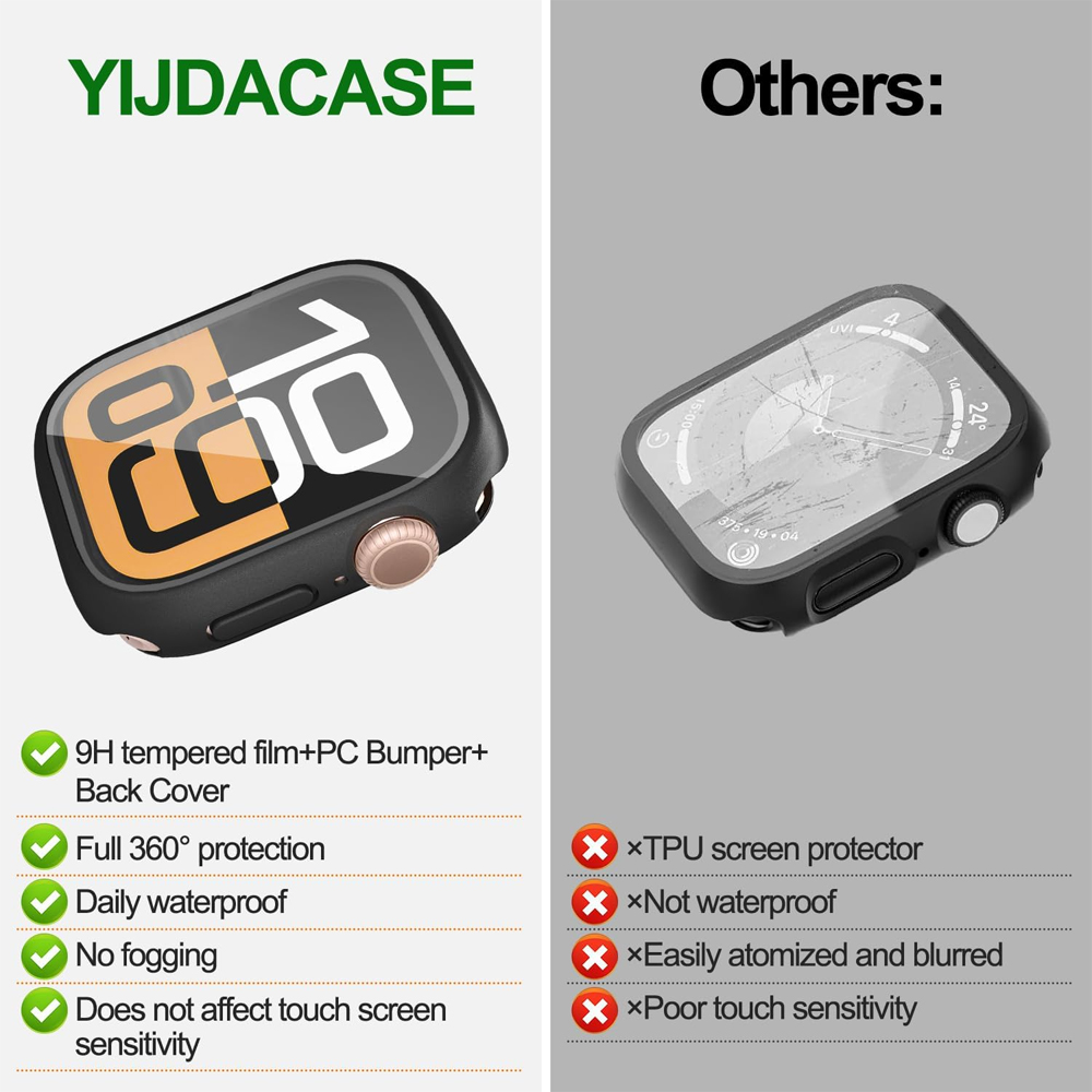 360° beschermhoes voor Apple W - Smartwatch Watch Accessories For Women recensie en prijs