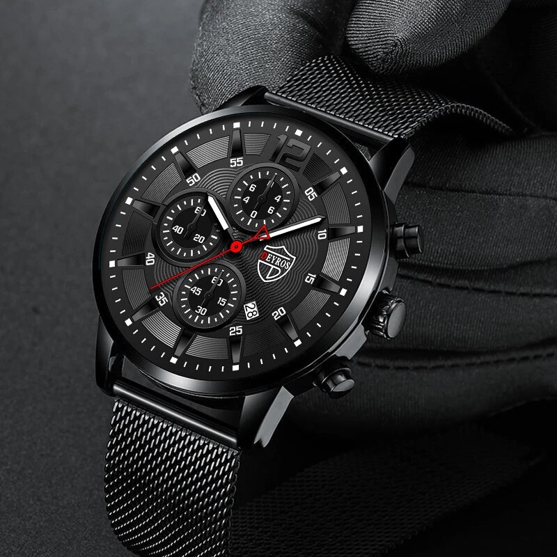 Deyros Heren Mode Minimalistis - Stainless Mesh Band recensie en prijs