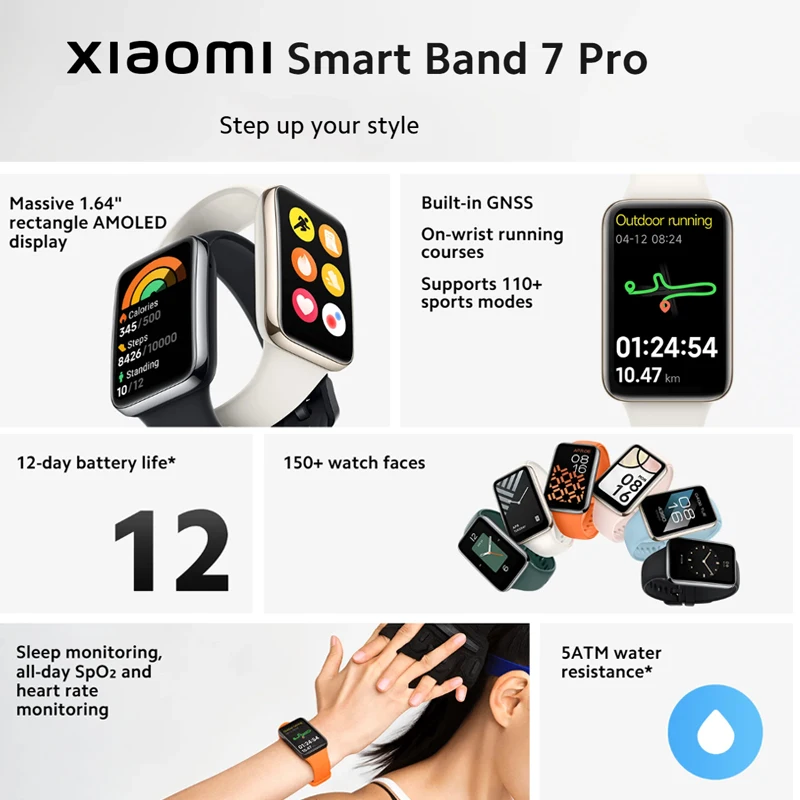 Xiaomi Smart Band 7Pro 1,64 '' - Smartwatch Face recensie en prijs