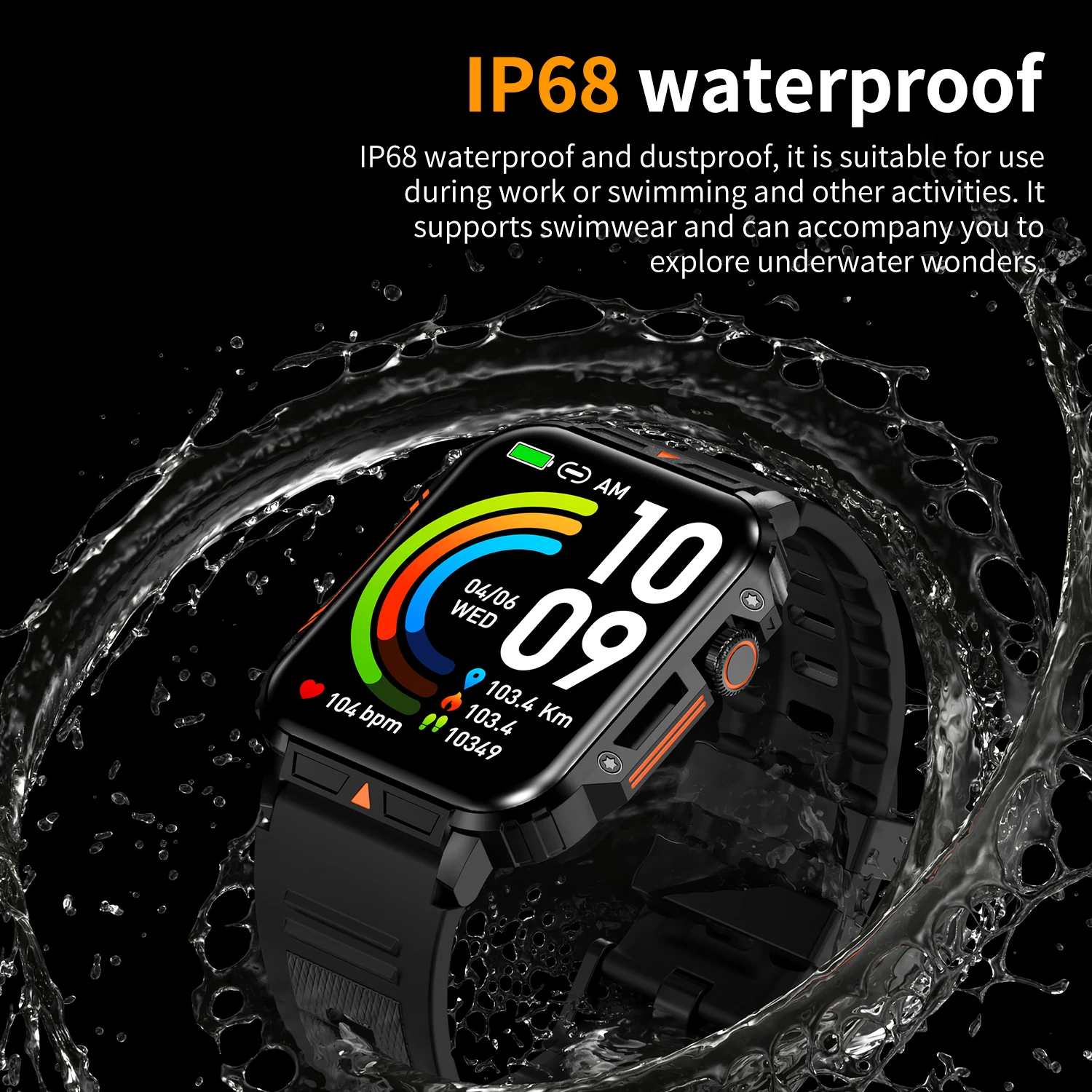 2026 Luxe militaire smartwatch - Smartwatch Face recensie en prijs
