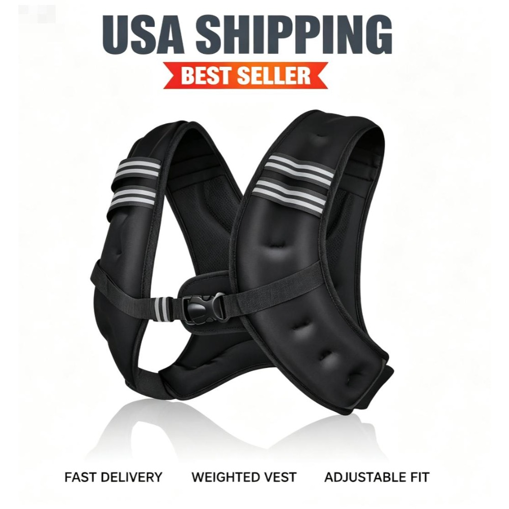 Fitness Gewogen Vest Voorgevul - Rugged Sport Strap recensie en prijs