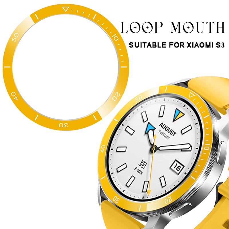 Bezel Ring Voor Xiaomi Horloge - Xiaomi Smartwatch S4 Accessories recensie en prijs
