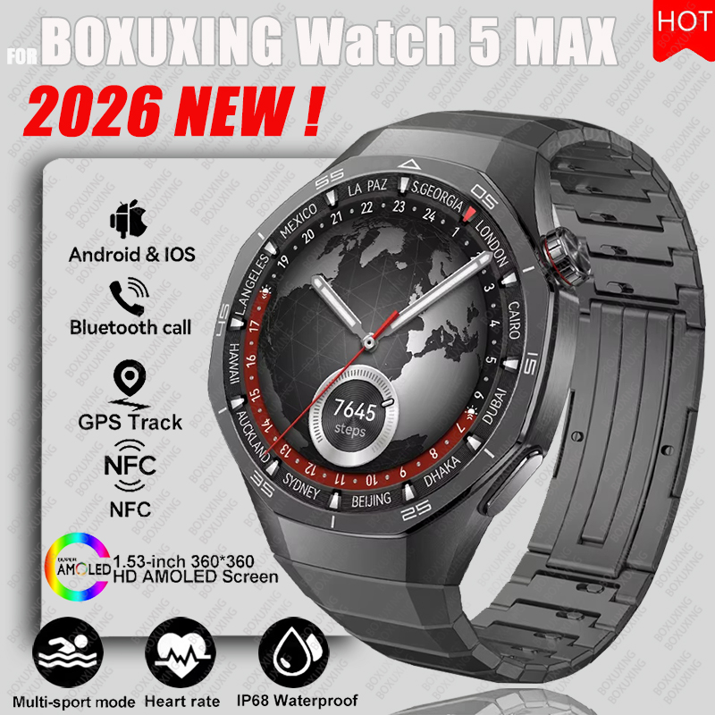 2026 Nieuwe BOXUXING Horloge 5 - Smartwatch Face recensie en prijs