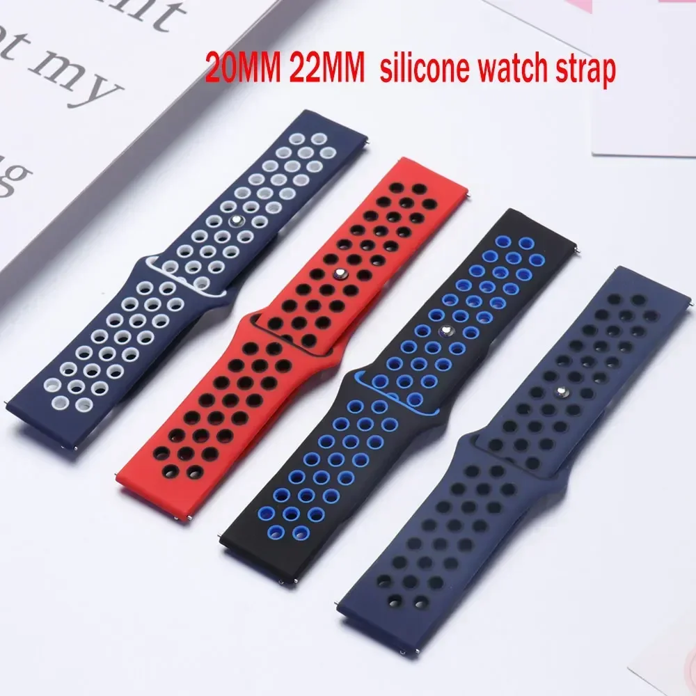 22 MM 20mm Siliconen Band Voor - Xiaomi Smartwatch S4 Accessories recensie en prijs