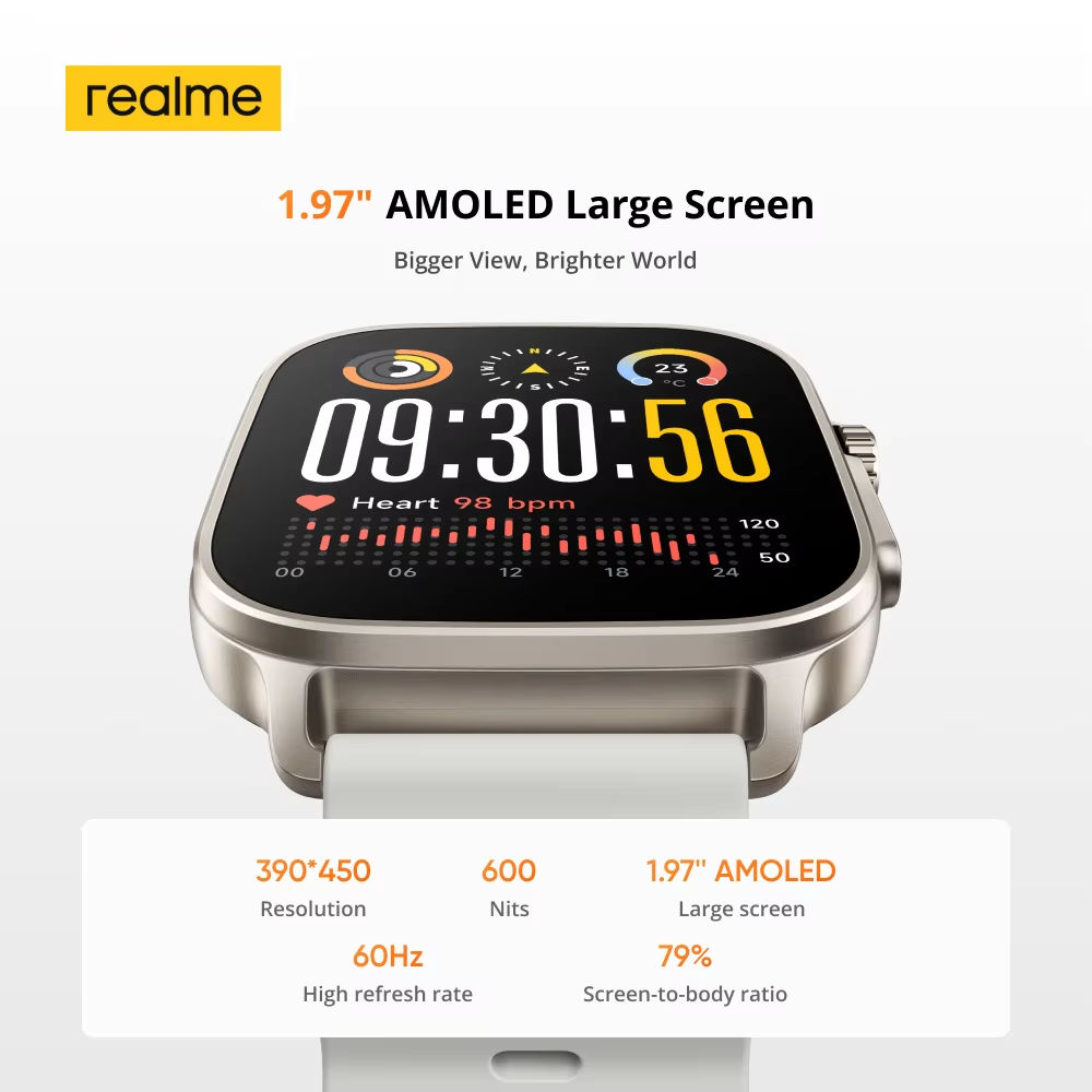 Global Version realme watch 5  - Smartwatch Face recensie en prijs