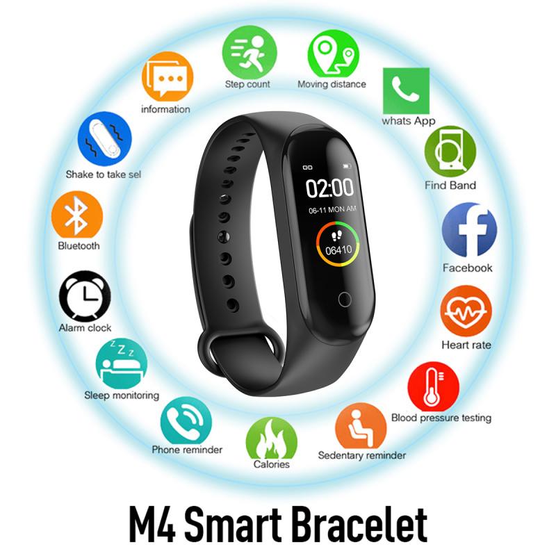 M4 Polsband Sport Fitness Stap - Smartwatch Icon recensie en prijs