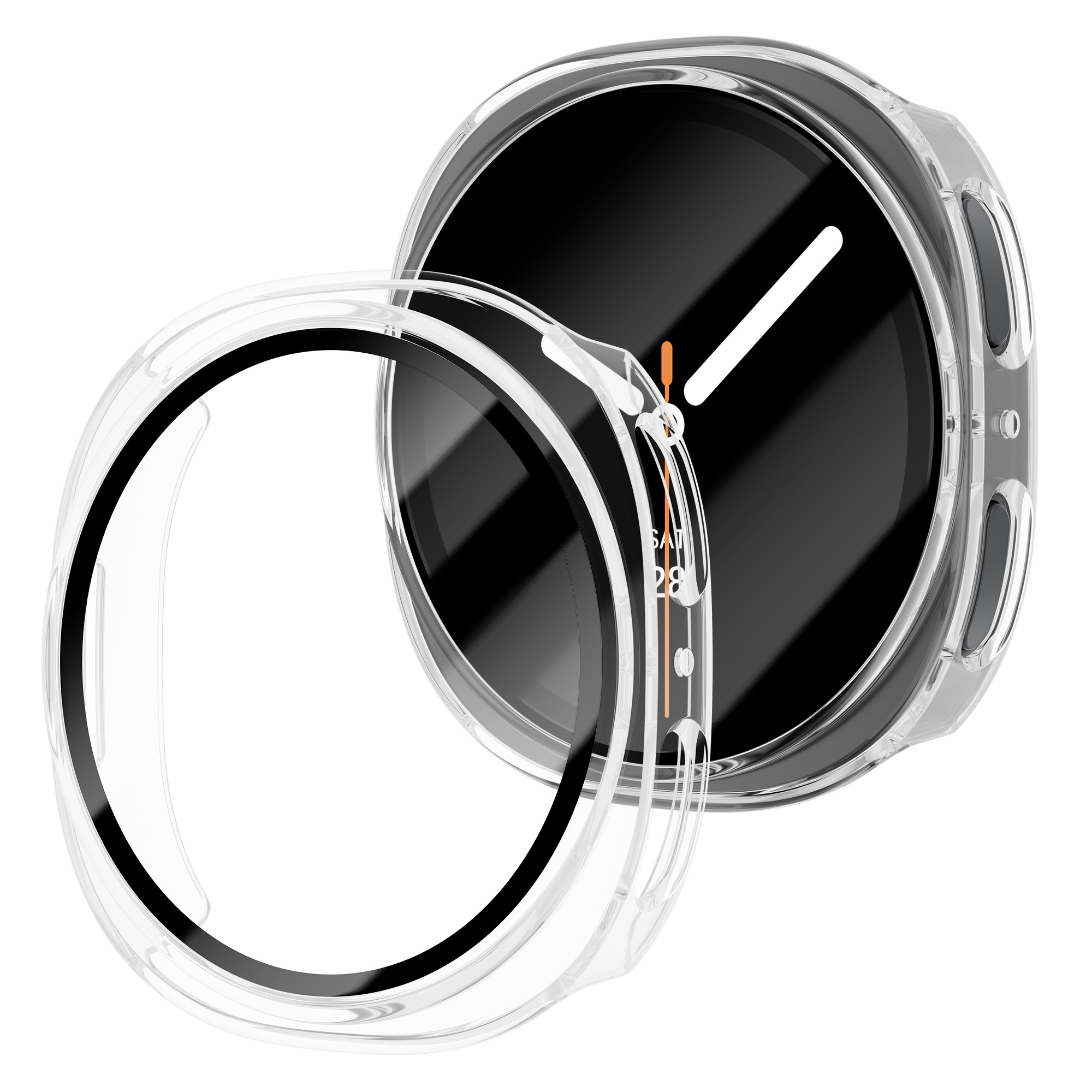 Gehard glas + pc-hoes voor Sam - Smartwatch Band Accessories recensie en prijs