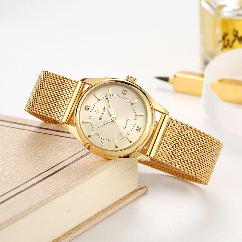 WWOOR Luxe Merk Jurk Gouden Ho - Stainless Mesh Band recensie en prijs