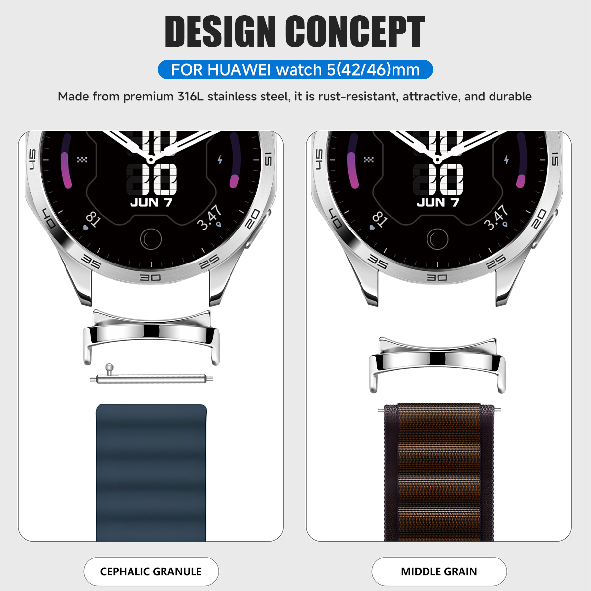 2 Stuks Adapter Voor Huawei Ho - Smartwatch Band Accessories recensie en prijs