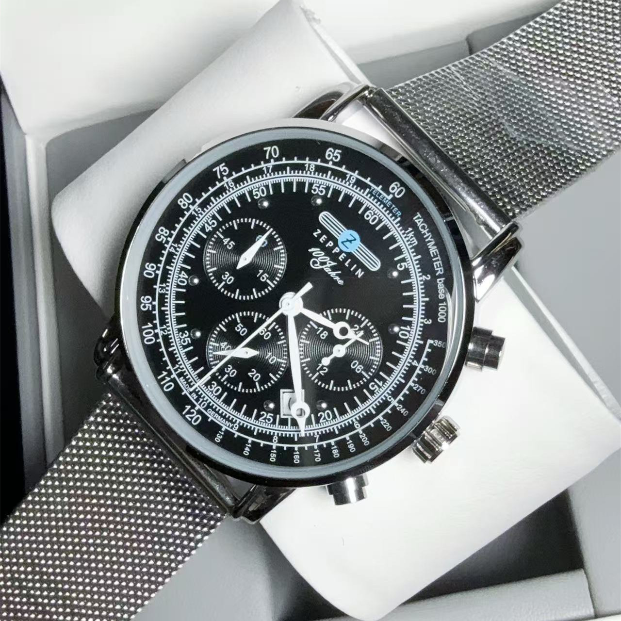 2026 Nieuwe Collectie Zeppelin - Stainless Mesh Band recensie en prijs